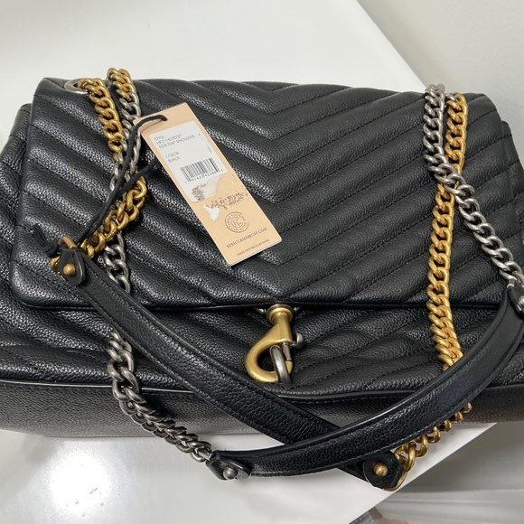 Rebecca Minkoff Edie flap shoulder bag - Picture 2 of 10